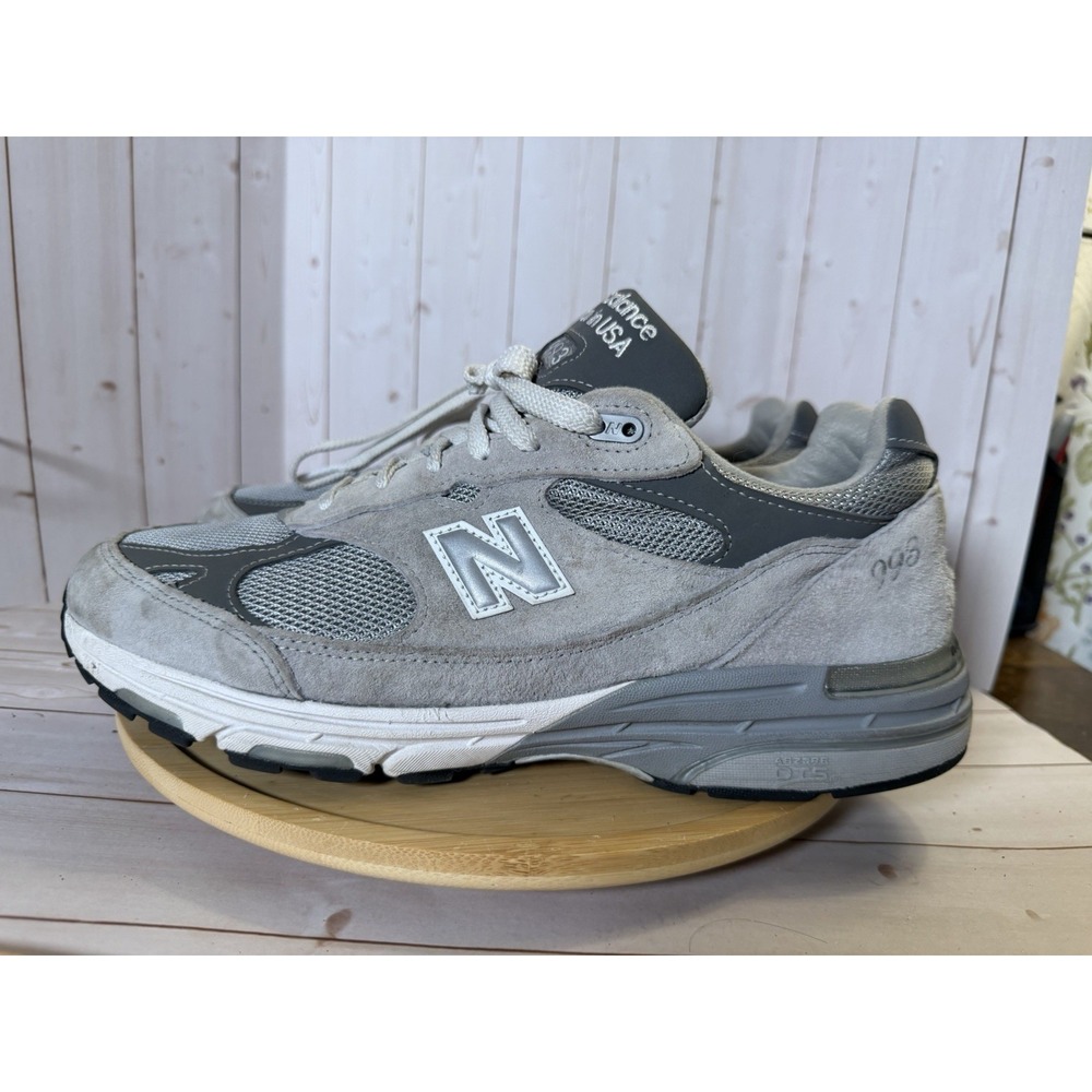 New Balance 993 Made in USA Heritage Sneakers Gray MR993GL Men's Size 11 D